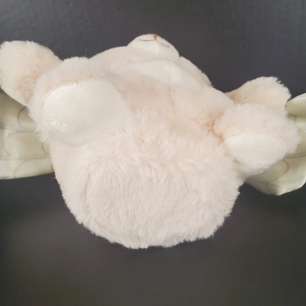Cuddle Barn Singing Beige Angel Teddy Bear 10